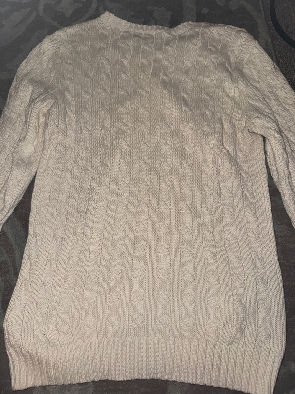 Polo Ralph Lauren Women’s Cable-Knit Cotton Sweater - Picture 4 of 4